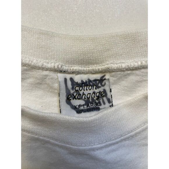 VINTAGE St Raymond's New York City Graphic T-shirt Men XXL White USA 90s - Picture 10 of 12